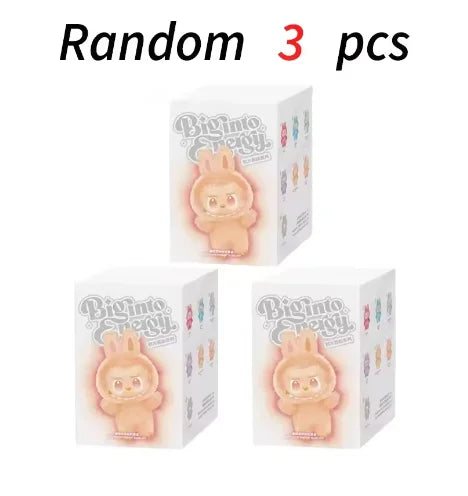 Anime Figure Kawaii For Labubu Blind Box Have A Seat Series PVC Pendant Doll Model Toy  Monster Keychain Kids Birthday Gifts