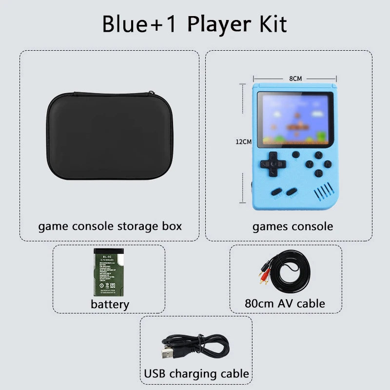 portable Built-in 500+ Classic arcade retro games Console for Gameboy Output Emulator TV 5 inch Video Game Handheld Game Player