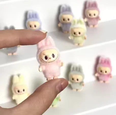2025 New Quality Macaron For Labubu The Monsters Big Into Energy Series Blind Box Vinyl Face Plush Pendant Gradient Color Gifts