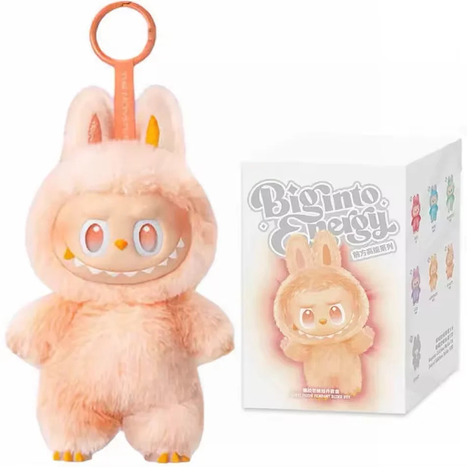 2025 New Quality Macaron For Labubu The Monsters Big Into Energy Series Blind Box Vinyl Face Plush Pendant Gradient Color Gifts
