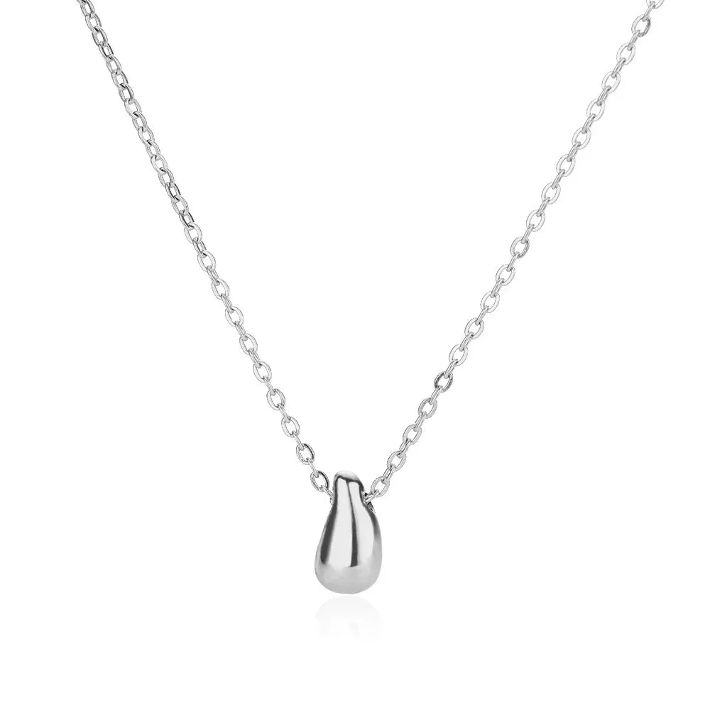 316L Stainless Steel Necklace for Women Heart Pendant Charm Necklaces Choker Aesthetic Handmade Jewelry Accessories Free Gifts