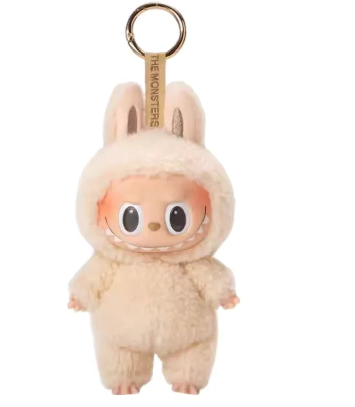 Anime Figure Kawaii For Labubu Blind Box Have A Seat Series PVC Pendant Doll Model Toy  Monster Keychain Kids Birthday Gifts