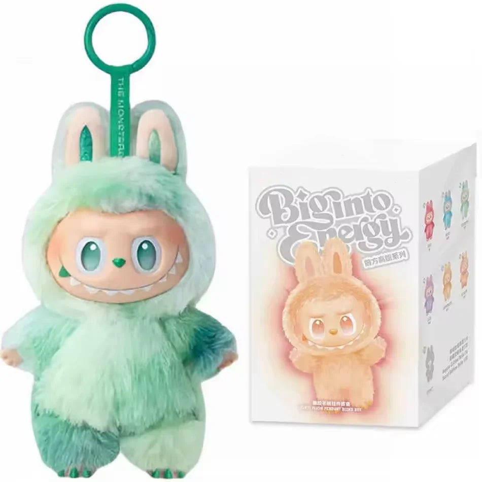 2025 New Quality Macaron For Labubu The Monsters Big Into Energy Series Blind Box Vinyl Face Plush Pendant Gradient Color Gifts