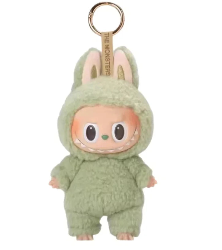 Anime Figure Kawaii For Labubu Blind Box Have A Seat Series PVC Pendant Doll Model Toy  Monster Keychain Kids Birthday Gifts