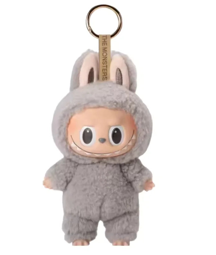 Anime Figure Kawaii For Labubu Blind Box Have A Seat Series PVC Pendant Doll Model Toy  Monster Keychain Kids Birthday Gifts