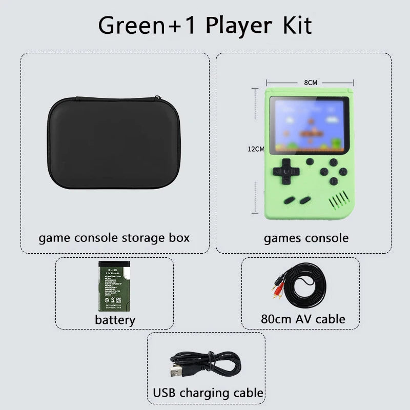 portable Built-in 500+ Classic arcade retro games Console for Gameboy Output Emulator TV 5 inch Video Game Handheld Game Player