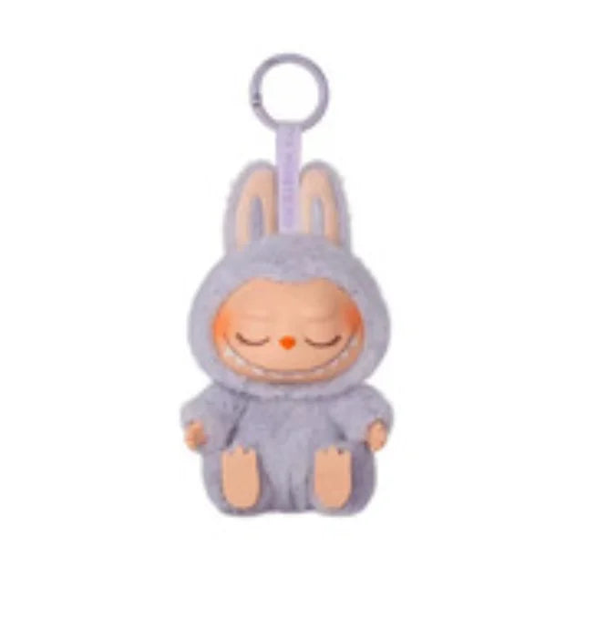 Anime Figure Kawaii For Labubu Blind Box Have A Seat Series PVC Pendant Doll Model Toy  Monster Keychain Kids Birthday Gifts