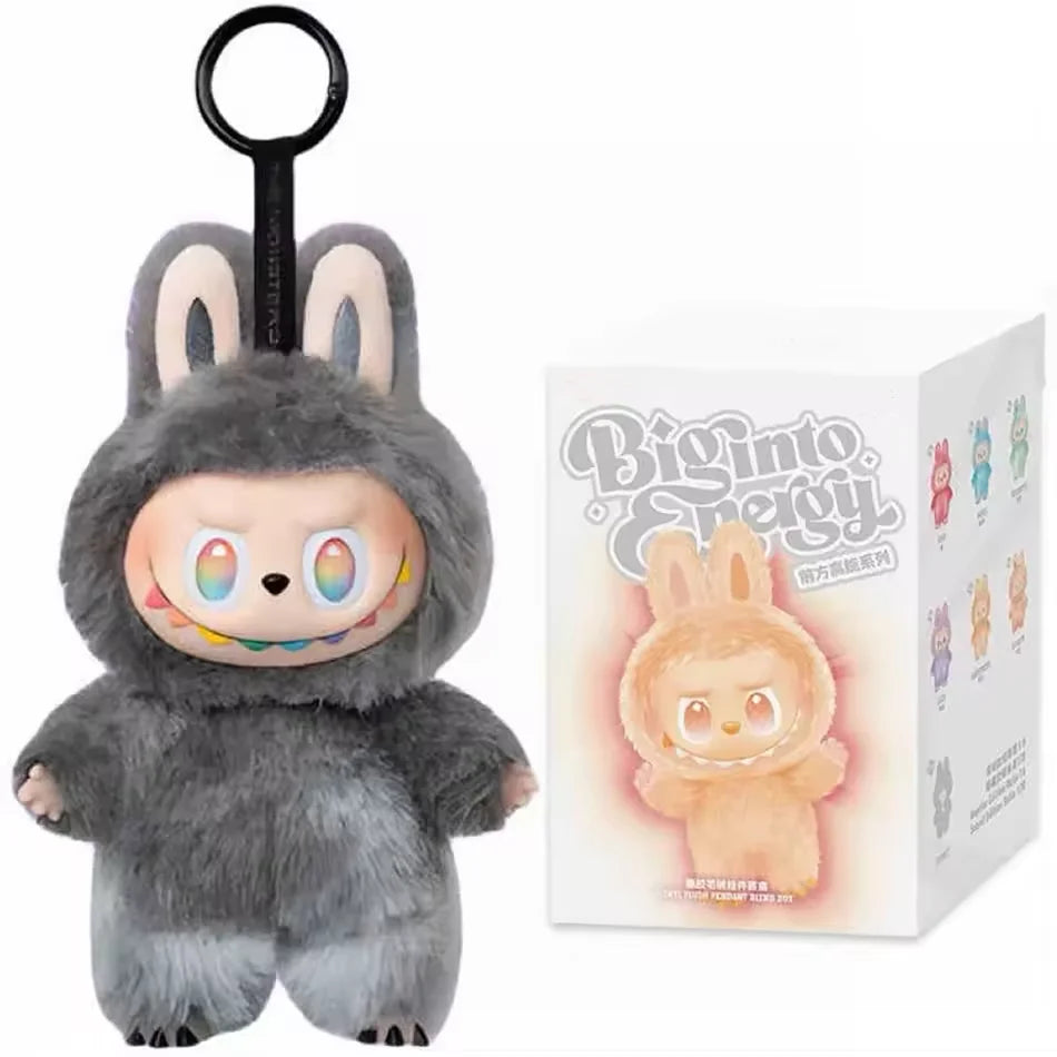 2025 New Quality Macaron For Labubu The Monsters Big Into Energy Series Blind Box Vinyl Face Plush Pendant Gradient Color Gifts